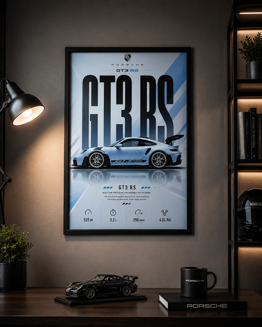Porsche GT3 RS frame